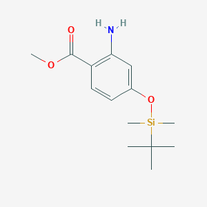 Methyl 2-amino-4-[(tert-butyldimethylsilyl)oxy]benzoate