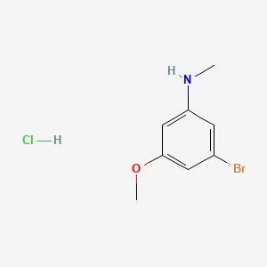 3-bromo-5-methoxy-N-methylaniline hydrochloride