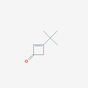 molecular formula C8H12O B13468123 3-Tert-butylcyclobut-2-en-1-one 