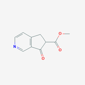 methyl 7-oxo-5H,6H,7H-cyclopenta[c]pyridine-6-carboxylate