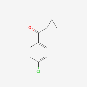 B1346817 4-Chlorophenyl cyclopropyl ketone CAS No. 6640-25-1