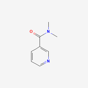molecular formula C8H10N2O B1346825 N,N-二甲基烟酰胺 CAS No. 6972-69-6