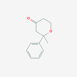 2-Methyl-2-phenyloxan-4-one