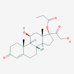 molecular formula C24H34O6 B134683 Hydrocortisone 17-Propionate CAS No. 65980-97-4