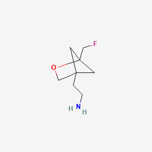 2-(1-(Fluoromethyl)-2-oxabicyclo[2.1.1]hexan-4-yl)ethan-1-amine