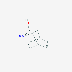 2-(Hydroxymethyl)bicyclo[2.2.2]oct-5-ene-2-carbonitrile