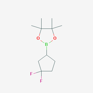 2-(3,3-Difluorocyclopentyl)-4,4,5,5-tetramethyl-1,3,2-dioxaborolane