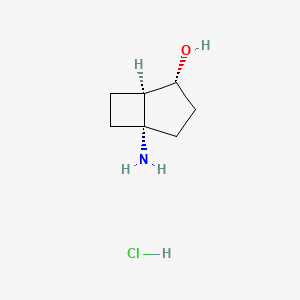 rac-(1R,2R,5S)-5-aminobicyclo[3.2.0]heptan-2-ol hydrochloride