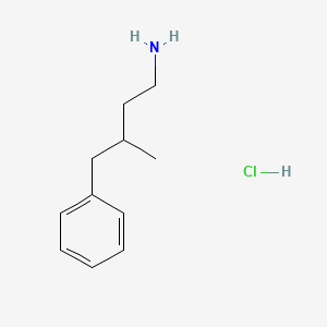 3-Methyl-4-phenylbutan-1-amine hydrochloride