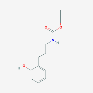 2-[3-(Tert-butoxycarbonylamino)propyl]phenol