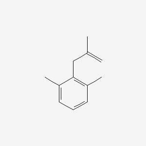 molecular formula C12H16 B1346860 3-(2,6-二甲基苯基)-2-甲基-1-丙烯 CAS No. 878812-96-5