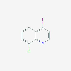 molecular formula C9H5ClIN B13468607 8-Chloro-4-iodoquinoline 