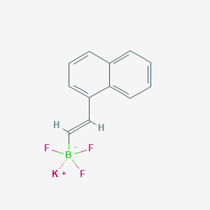 Potassium (E)-trifluoro(2-(naphthalen-1-yl)vinyl)borate