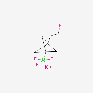 Potassium trifluoro[3-(2-fluoroethyl)bicyclo[1.1.1]pentan-1-yl]boranuide