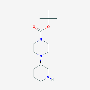 tert-butyl4-[(3S)-piperidin-3-yl]piperazine-1-carboxylate