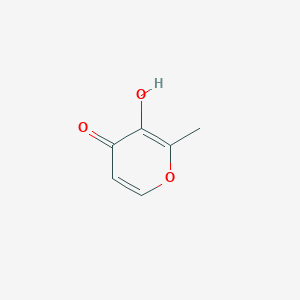 molecular formula C6H6O3 B134687 麦芽酚 CAS No. 118-71-8