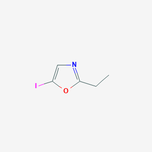 2-Ethyl-5-iodo-1,3-oxazole