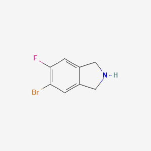 5-Bromo-6-fluoroisoindoline