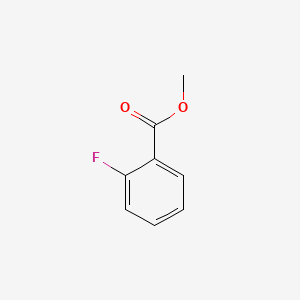 molecular formula C8H7FO2 B1346881 2-氟苯甲酸甲酯 CAS No. 394-35-4
