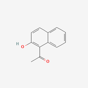 molecular formula C12H10O2 B1346886 2'-Hydroxy-1'-Acetonaphthon CAS No. 574-19-6