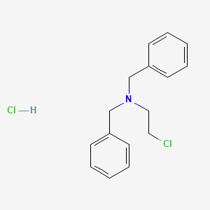 molecular formula C16H19Cl2N B1346909 盐酸 N-(2-氯乙基)二苄胺 CAS No. 55-43-6