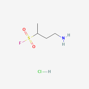 4-Aminobutane-2-sulfonyl fluoride hydrochloride