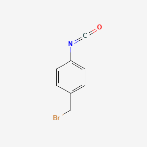 molecular formula C8H6BrNO B13469310 1-(Bromomethyl)-4-isocyanatobenzene 