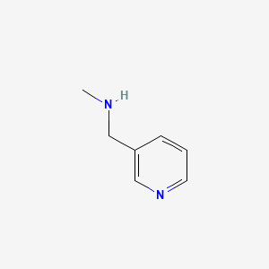 molecular formula C7H10N2 B1346932 N-Methyl-1-(pyridin-3-yl)methanamin CAS No. 20173-04-0