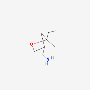 1-{1-Ethyl-2-oxabicyclo[2.1.1]hexan-4-yl}methanamine