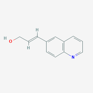 3-(Quinolin-6-yl)prop-2-en-1-ol