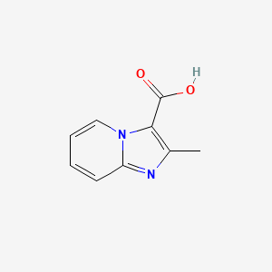 molecular formula C9H8N2O2 B1346943 2-甲基咪唑并[1,2-a]吡啶-3-羧酸 CAS No. 21801-79-6
