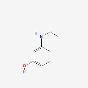 molecular formula C9H13NO B1346959 m-(Isopropylamino)phenol CAS No. 23478-16-2