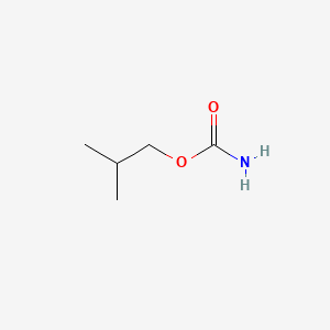molecular formula C5H11NO2 B1346962 异丁基氨基甲酸酯 CAS No. 543-28-2