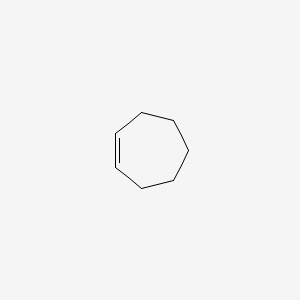 molecular formula C7H12 B1346976 Cycloheptene CAS No. 628-92-2