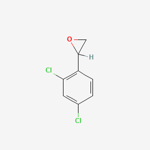 molecular formula C8H6Cl2O B1346989 2-(2,4-Dichlorophenyl)oxirane CAS No. 13692-15-4