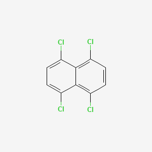 molecular formula C10H4Cl4 B1346991 1,4,5,8-Tetrachloronaphthalene CAS No. 3432-57-3