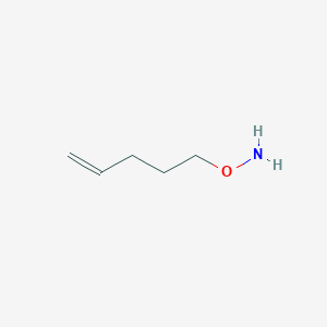 molecular formula C5H11NO B13470091 O-(pent-4-en-1-yl)hydroxylamine 