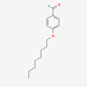 molecular formula C15H22O2 B1347021 4-辛氧基苯甲醛 CAS No. 24083-13-4