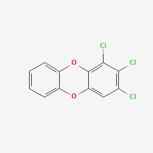 molecular formula C12H5Cl3O2 B1347032 1,2,3-三氯二苯并对二噁英 CAS No. 54536-17-3