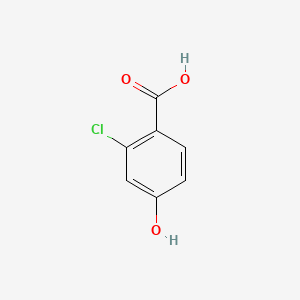 molecular formula C7H5ClO3 B1347034 2-氯-4-羟基苯甲酸 CAS No. 56363-84-9