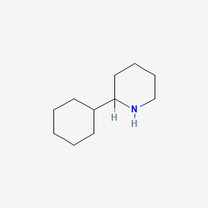 molecular formula C11H21N B1347038 2-Cyclohexylpiperidine CAS No. 56528-77-9