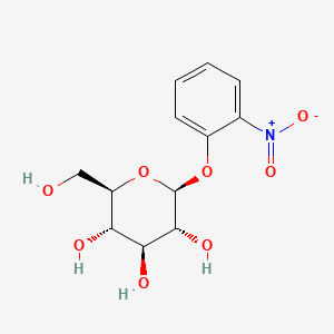 molecular formula C12H15NO8 B1347039 2-Nitrophenyl beta-D-glucopyranoside CAS No. 2816-24-2
