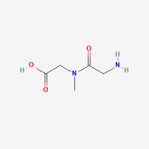 molecular formula C5H10N2O3 B1347041 甘氨酰肌氨酸 CAS No. 29816-01-1