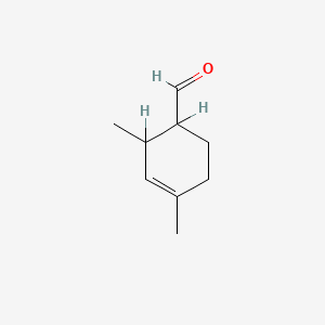 molecular formula C9H14O B1347043 2,4-二甲基环己-3-烯-1-甲醛 CAS No. 68039-49-6