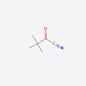 molecular formula C6H9NO B1347056 叔丁酰腈 CAS No. 42867-40-3