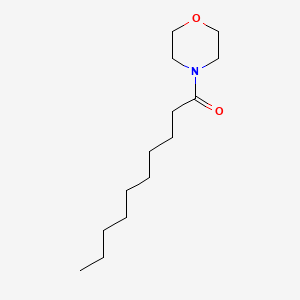 molecular formula C14H27NO2 B1347060 N-Decanoylmorpholine CAS No. 5299-65-0