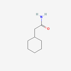 molecular formula C8H15NO B1347066 2-Cyclohexylacetamide CAS No. 1503-87-3