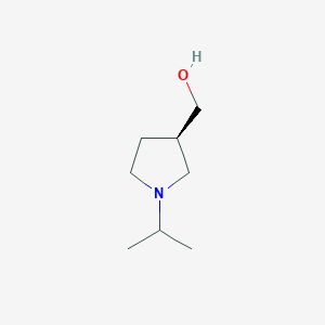 [(3R)-1-(propan-2-yl)pyrrolidin-3-yl]methanol