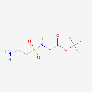 tert-Butyl ((2-aminoethyl)sulfonyl)glycinate