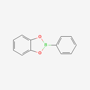 molecular formula C12H9BO2 B1347076 2-苯基-1,3,2-苯并二氧硼杂卓 CAS No. 5747-23-9